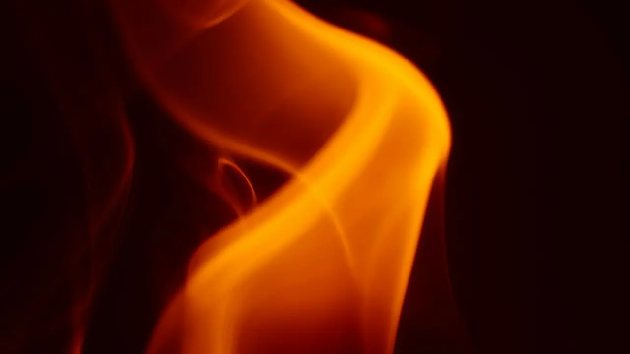 a blurry photo of a red and yellow substance